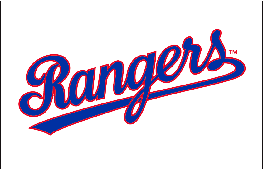 Texas Rangers 1984-1993 Jersey Logo iron on transfers for clothing version 2